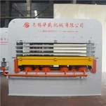 Multiplex laminaat hete persmachine